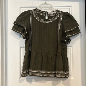 Boho chic top from Loft size M
